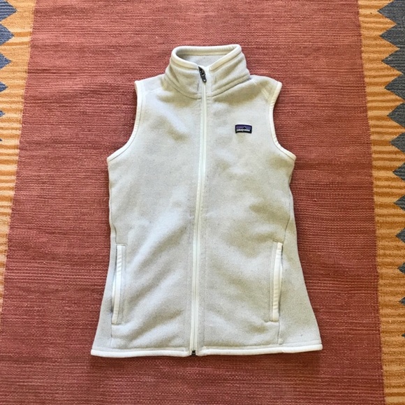 Patagonia Jackets & Blazers - Patagonia white women’s XS better sweater vest